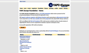 Yapceurope.org thumbnail