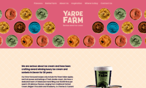 Yardefarmicecream.co.uk thumbnail