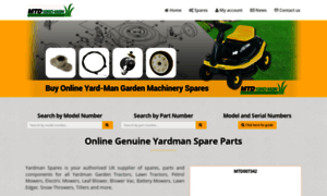 Yardmanspares.co.uk thumbnail