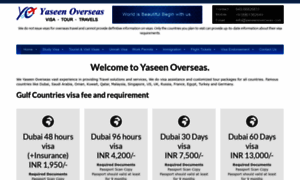 Yaseenoverseas.com thumbnail