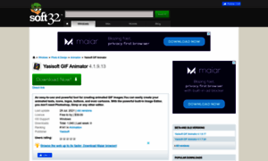 Yasisoft-gif-animator.soft32.com thumbnail