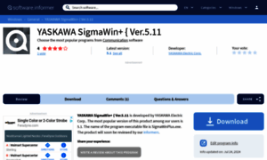 Yaskawa-sigmawin-ver-5-11.software.informer.com thumbnail