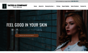 Yatesandcosalon.com thumbnail