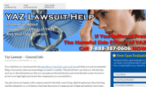 Yaz-lawsuit-help.com thumbnail