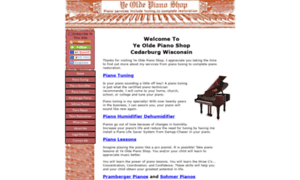 Ye-olde-piano-shop.com thumbnail