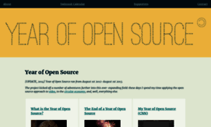 Yearofopensource.net thumbnail