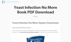 Yeastinfectionnomorebookpdf.tumblr.com thumbnail