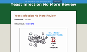 Yeastinfectionnomorebookreview.com thumbnail