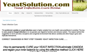 Yeastsolution.com thumbnail