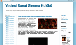 Yedincisanatsinemakulubu.blogspot.com thumbnail