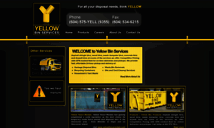 Yellowbinservices.com thumbnail