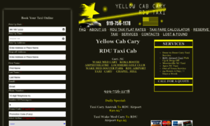 Yellowcabcaryrdutaxi.com thumbnail