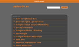 Yellowdir.eu thumbnail
