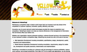 Yellowfrogweb.com thumbnail