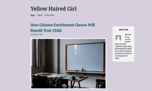 Yellowhairedgirl.com thumbnail