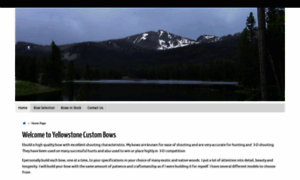 Yellowstonebows.com thumbnail