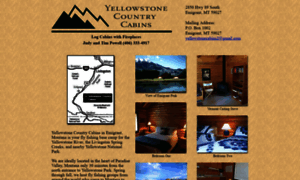 Yellowstonecountrycabins.com thumbnail