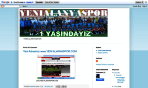 Yenialanyaspor.blogspot.com thumbnail