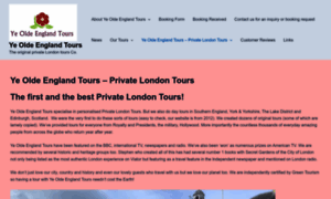 Yeoldeenglandtours.co.uk thumbnail