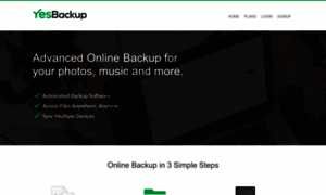 Yesbackup.com thumbnail