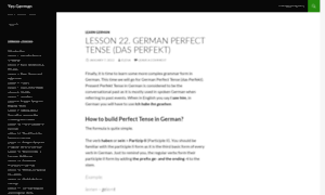 Yesgerman.com thumbnail