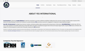 Yesinternational.com thumbnail