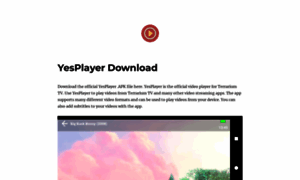 Yesplayerapp.com thumbnail