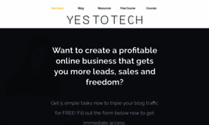 Yestotech.com thumbnail