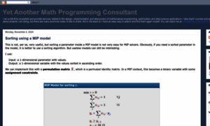 Yetanothermathprogrammingconsultant.blogspot.it thumbnail