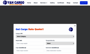 Yhcargoindia.com thumbnail