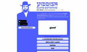 Yiddishslangdictionary.com thumbnail