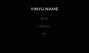 Yinyu.name thumbnail