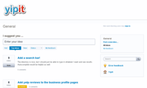 Yipit.uservoice.com thumbnail