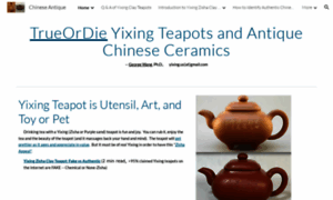 Yixing-teapot.org thumbnail