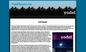 Yodelmagazine.com thumbnail