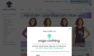 Yoga-clothing.com thumbnail