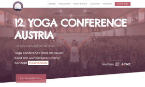 Yoga-conference.at thumbnail