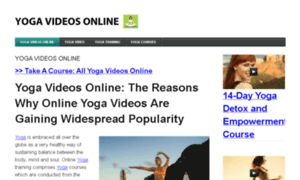 Yoga-videos-online.com thumbnail