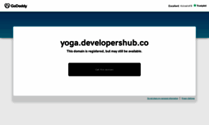 Yoga.developershub.co thumbnail