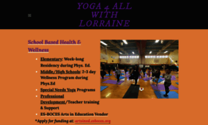 Yoga4allwithlorraine.com thumbnail