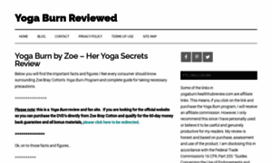 Yogaburn.healthhubreview.com thumbnail