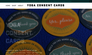 Yogaconsentcards.com thumbnail
