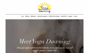 Yogadawning.com thumbnail