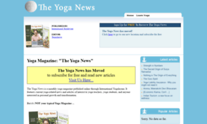 Yogamagazine.discover-yoga-online.com thumbnail