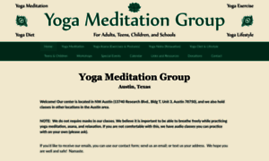 Yogameditationgroup.org thumbnail