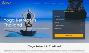 Yogaretreatinthailand.com thumbnail