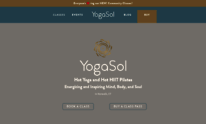 Yogasol.com thumbnail