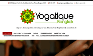 Yogatiquebangkok.com thumbnail