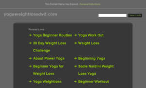 Yogaweightlossdvd.com thumbnail