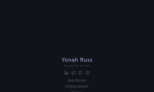 Yonahruss.com thumbnail